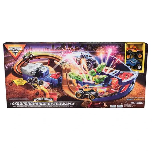 Monster Jam - World Finals - Supercharge Speedway Playset