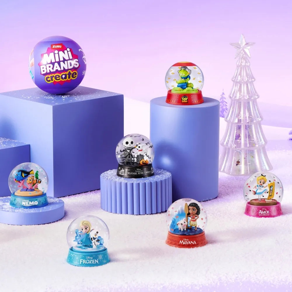 Mini Brands Create - Disney Snow Globes