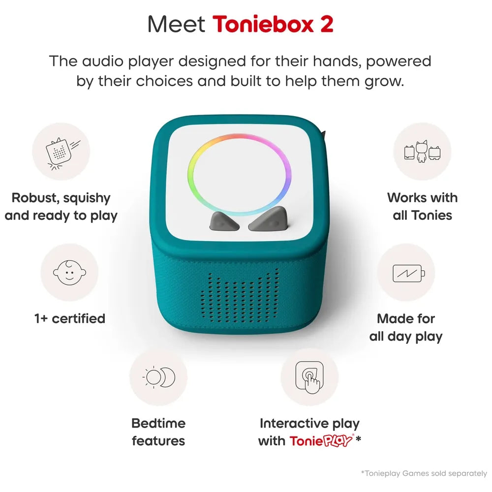 Toniebox 2 - Starter Set - Tropical Teal