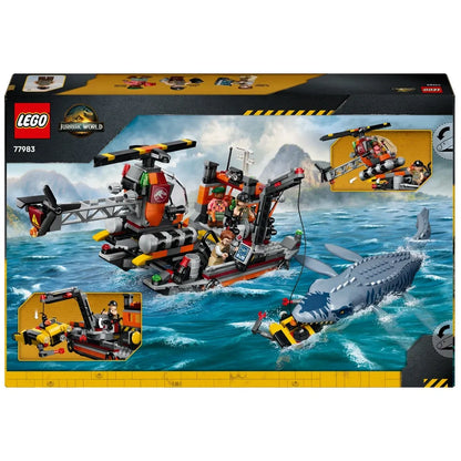 LEGO Jurassic World - Mosasaurus Dinosaur Boat Attack (77983)