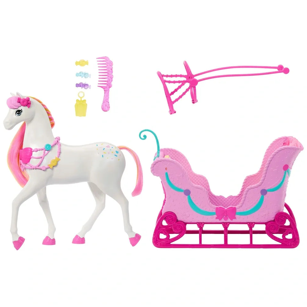 Barbie - In the Nutcracker - Land of Sweets Horse & Sled