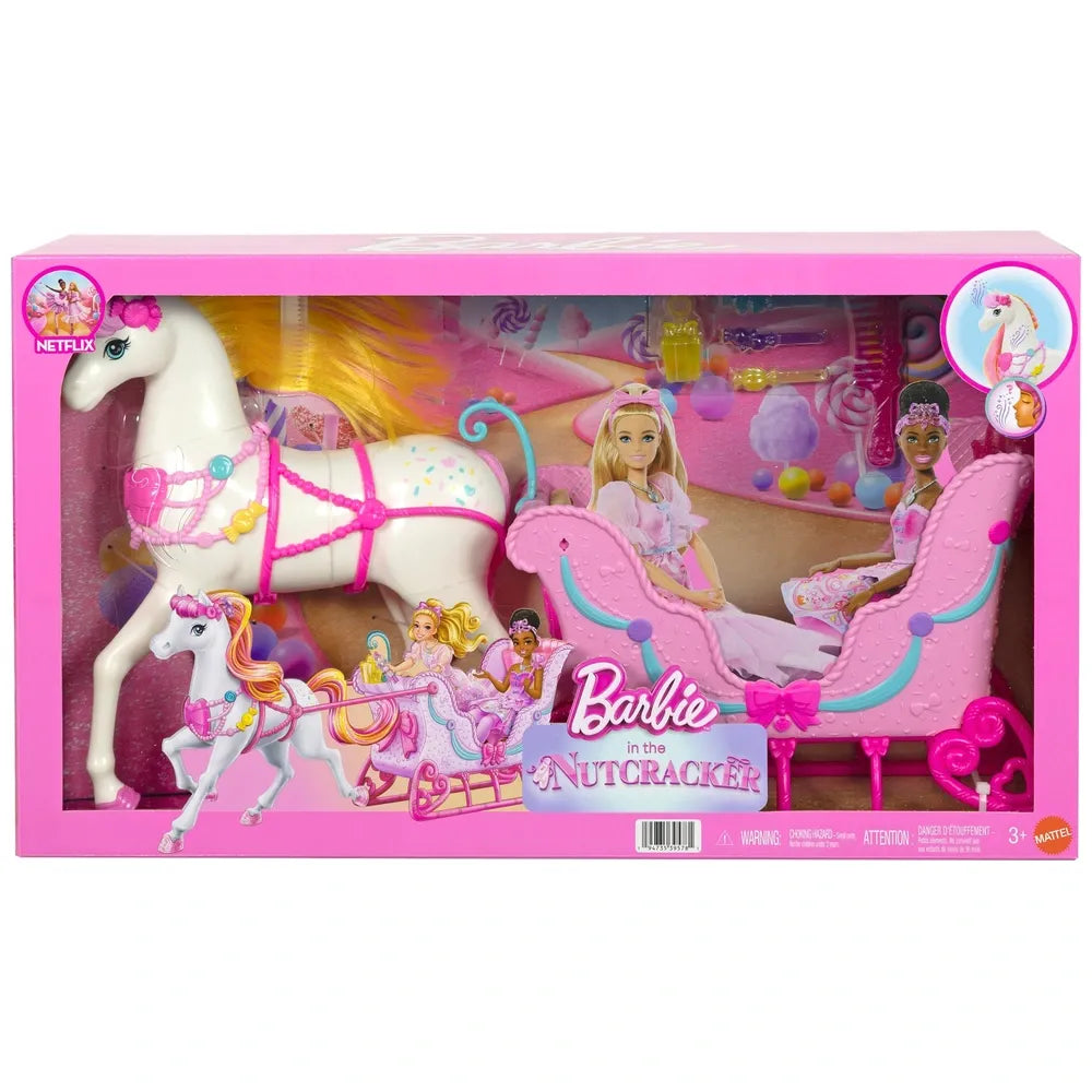 Barbie - In the Nutcracker - Land of Sweets Horse & Sled