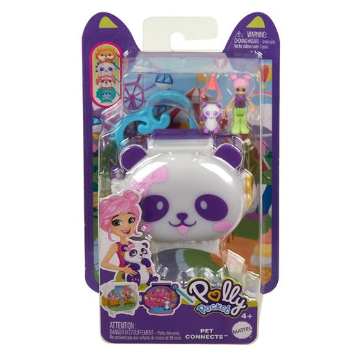 Polly Pocket - Pet Connects - Panda Playset