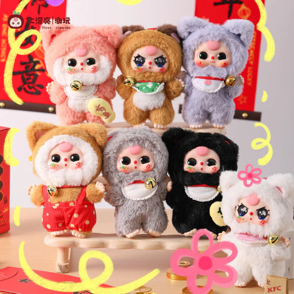 Baby Three - Billionaire Cat - Blind Box Plush