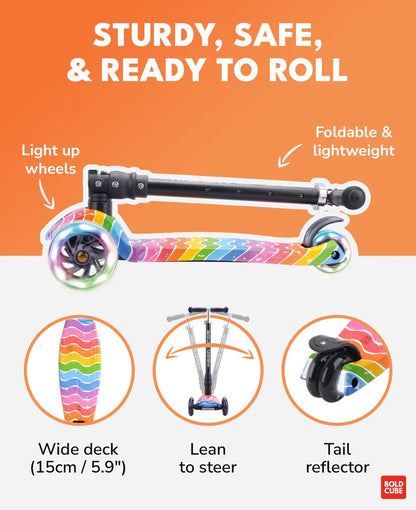 Boldcube - Big 3 Wheel Scooter - Astro Dream (5-10 Yrs)