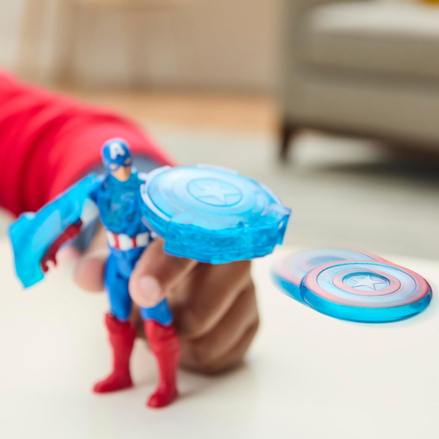 Marvel Avengers - Captain America - Shield Shot Cycle Action Figure