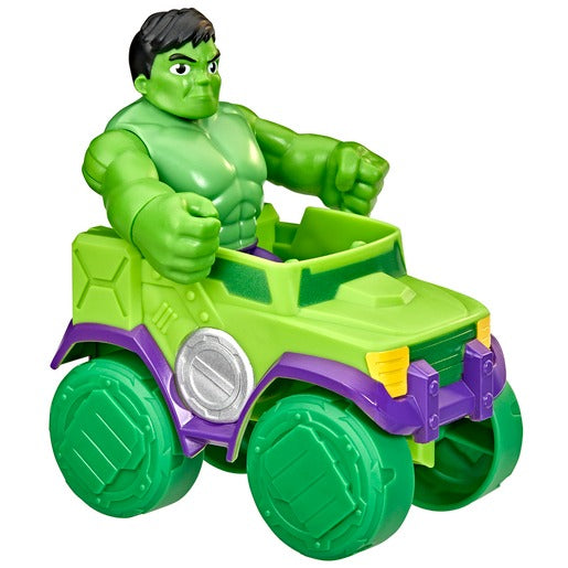 Spidey and His Amazing Friends - Vehicle and Figure Set - Hulk