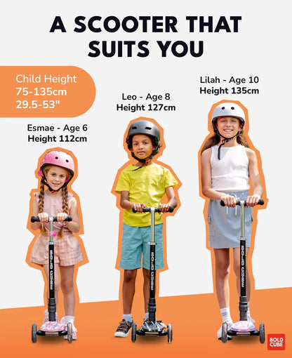 Boldcube - Big 3 Wheel Scooter - Astro Dream (5-10 Yrs)