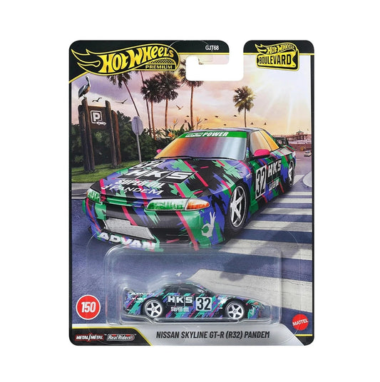 Hot Wheels - Premium - Boulevard - Nissan Skyline GT-R (R32) Pandem