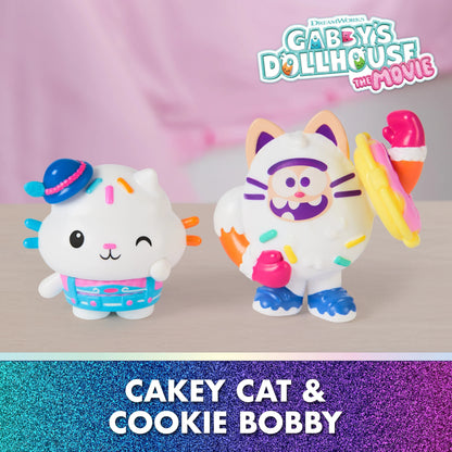 Gabby's Dollhouse -  Cakey Cat and Cookie Bobby Set