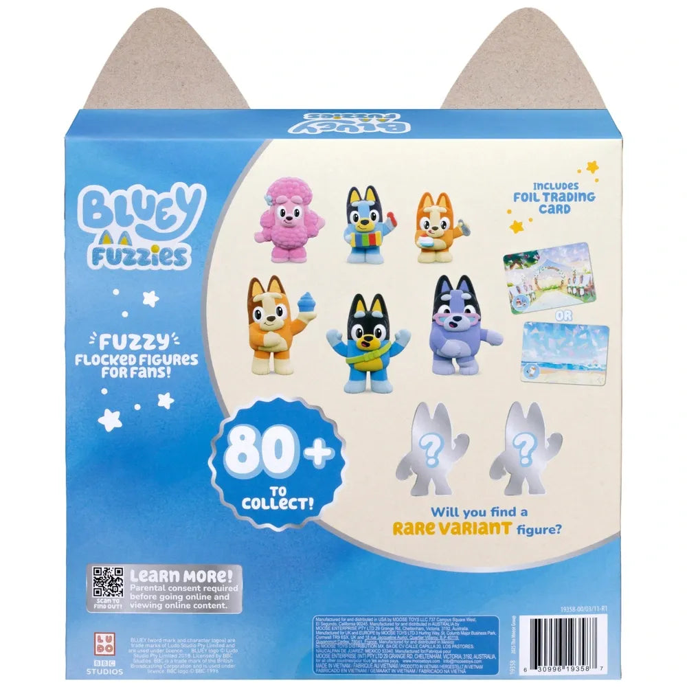 Bluey - Fuzzies Figures Deluxe - 8 Pack