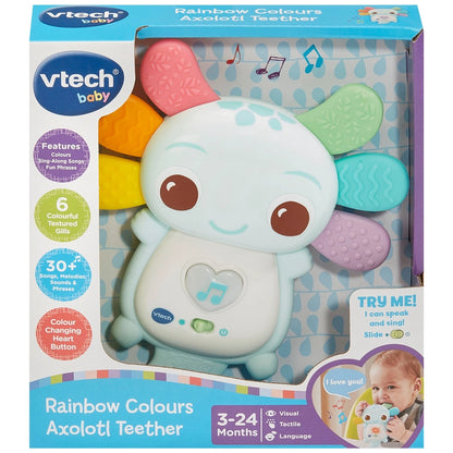 VTech - Baby Rainbow Colours Axolotl Teether