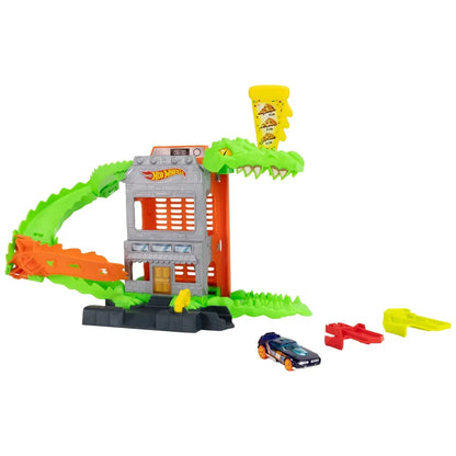 Hot Wheels - City Croc Pizza Attack Playset