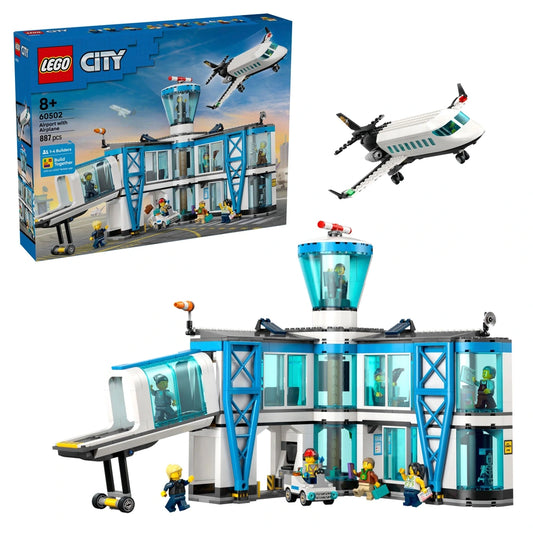 LEGO City - Airport with Airplane (60502)