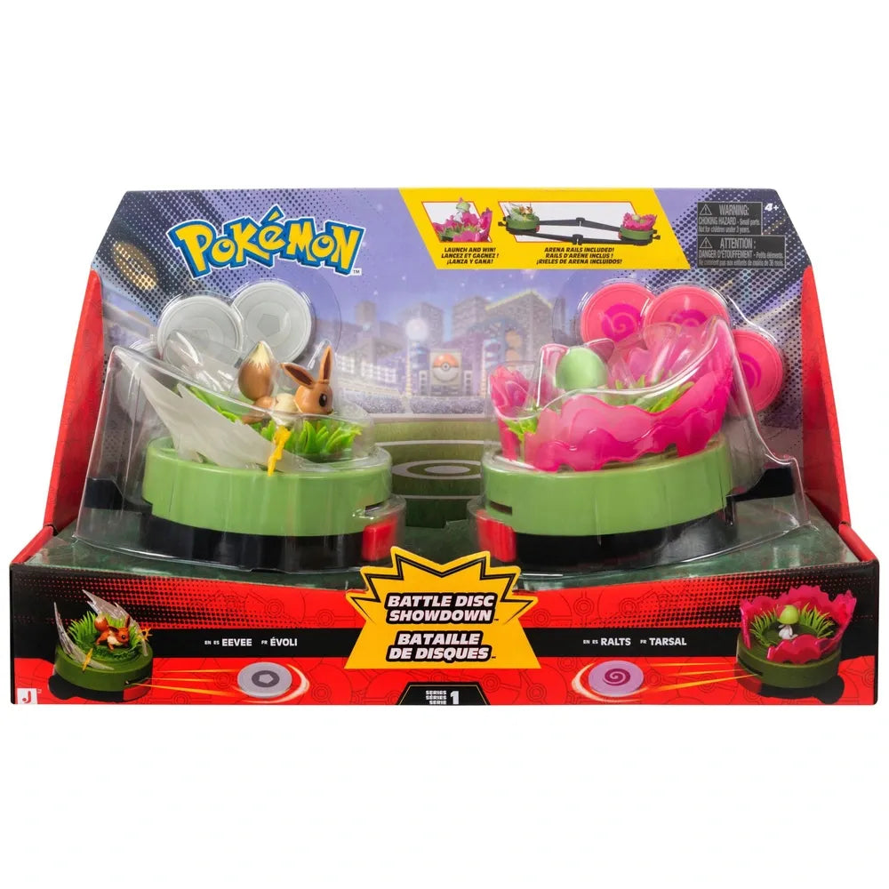 Pokemon - Battle Disc Showdown Game - Eevee and Ralts