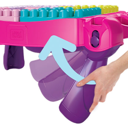 Fisher-Price - Mega Bloks - Build & Learn Table - Pink