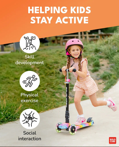 Boldcube - Big 3 Wheel Scooter - Astro Dream (5-10 Yrs)