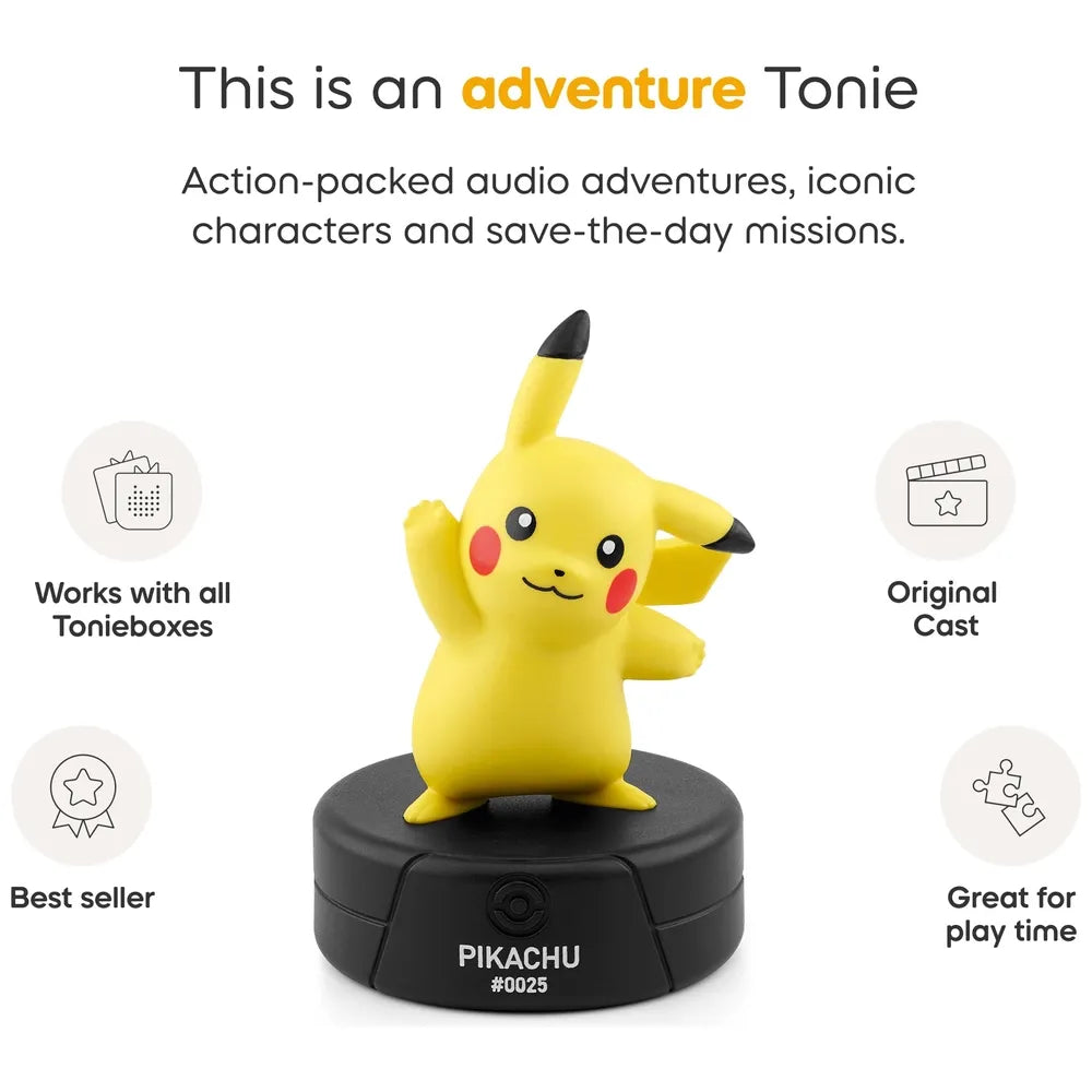 Toniebox 2 - Starter Set with Pokemon Pikachu Tonie - Yellow