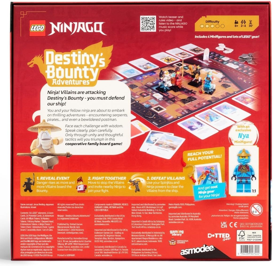 LEGO Ninjago - Destiny’s Bounty Adventures Boardgame