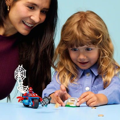 LEGO Marvel - Spidey on his Motorcycle vs Rhino (11206)