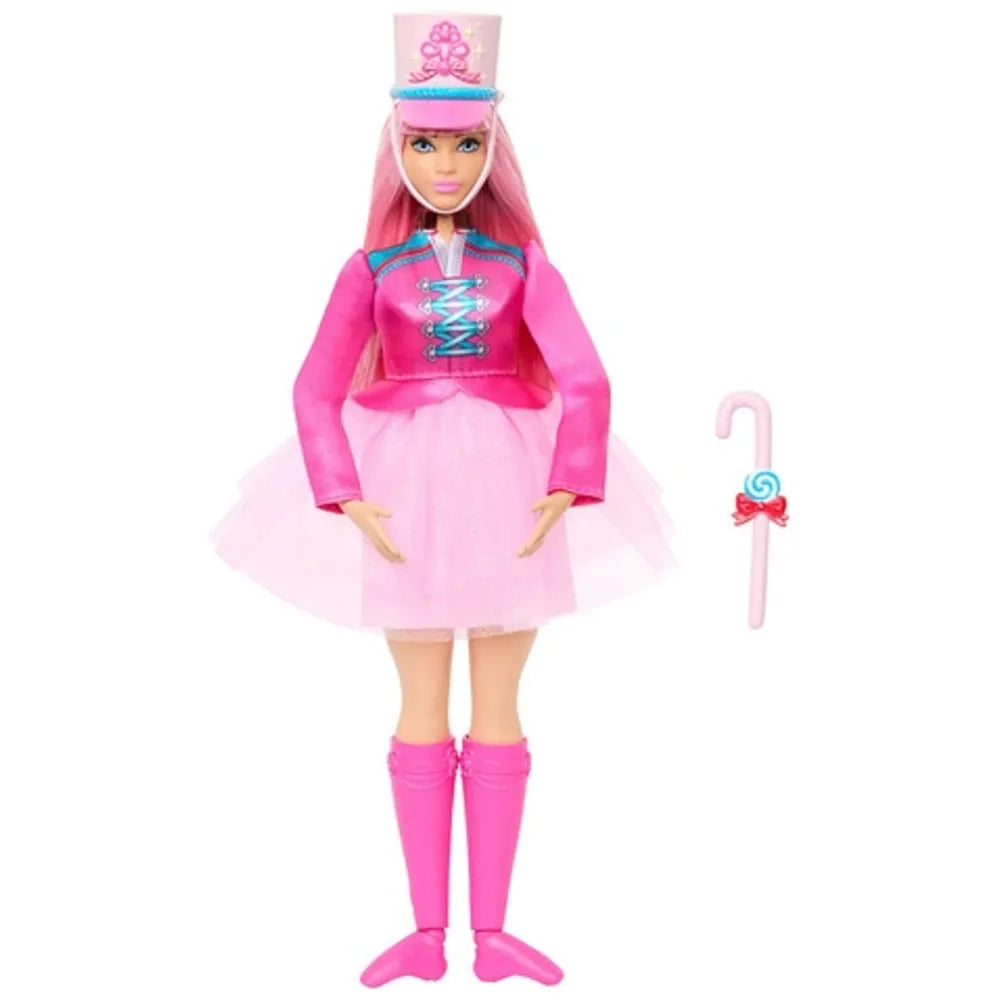 Barbie - In the Nutcracker Daisy Ballerina Doll with Candy Cane Baton