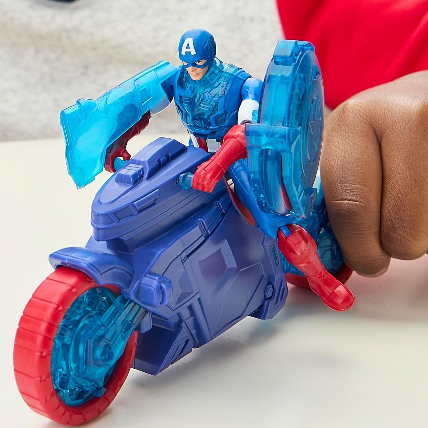Marvel Avengers - Captain America - Shield Shot Cycle Action Figure