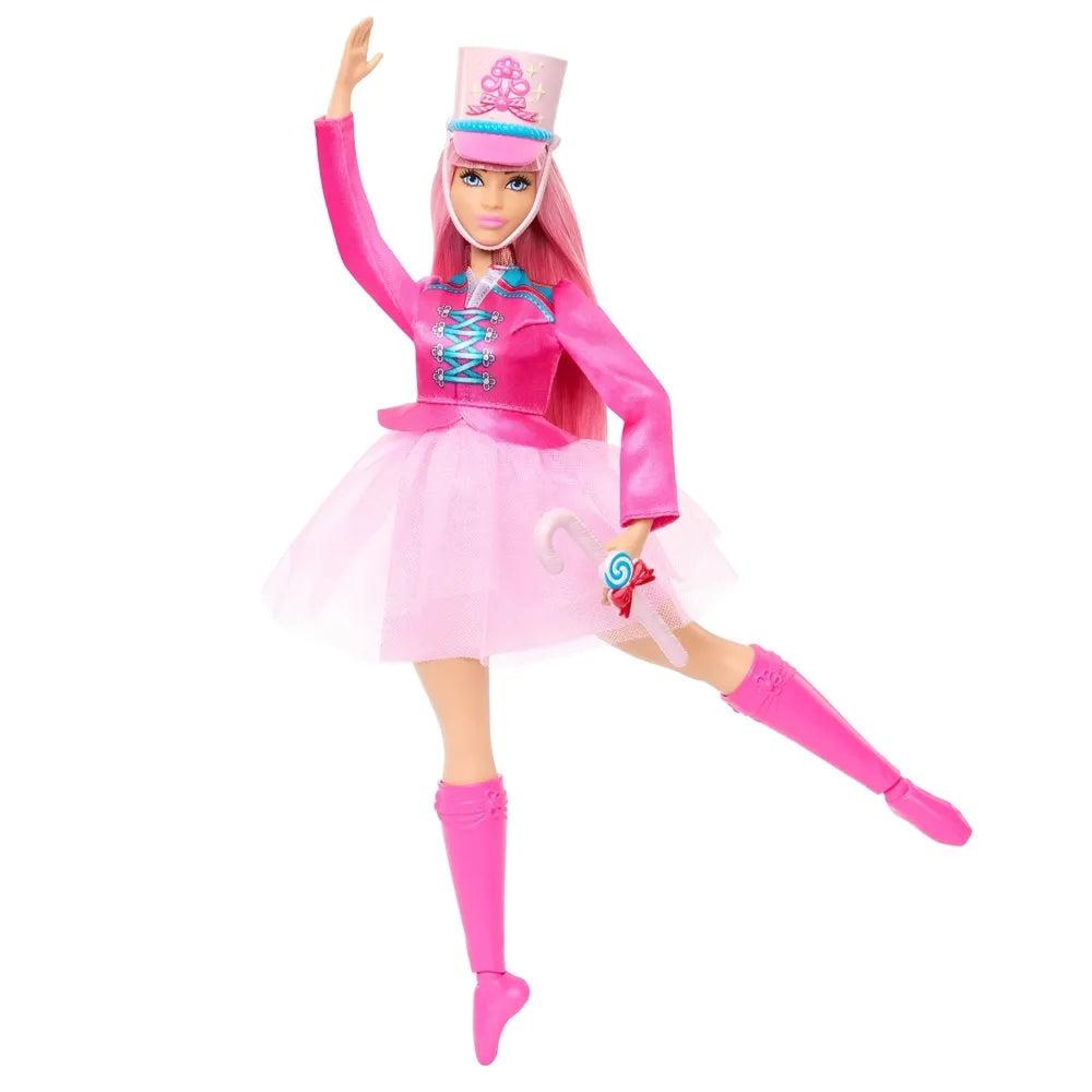 Barbie - In the Nutcracker Daisy Ballerina Doll with Candy Cane Baton
