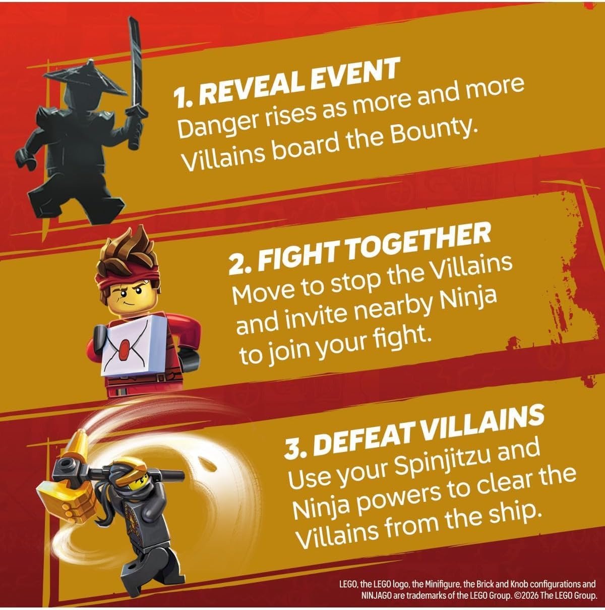 LEGO Ninjago - Destiny’s Bounty Adventures Boardgame