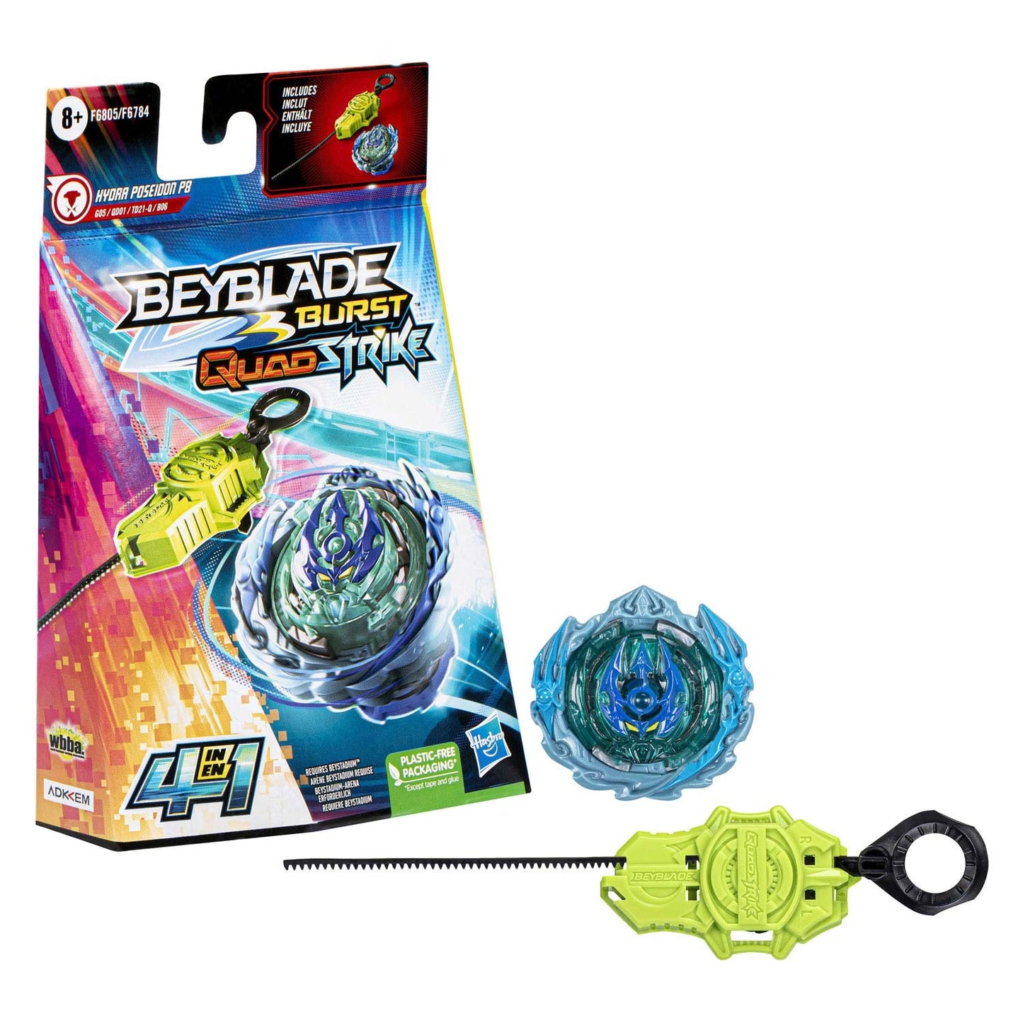 Beyblade - Burst Quad Strike - Hydra Poseidon P8