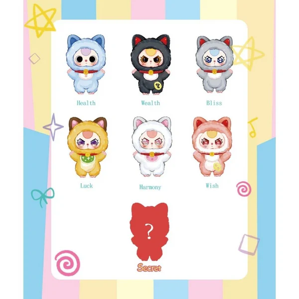 Baby Three - Billionaire Cat - Blind Box Plush