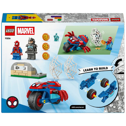 LEGO Marvel - Spidey on his Motorcycle vs Rhino (11206)