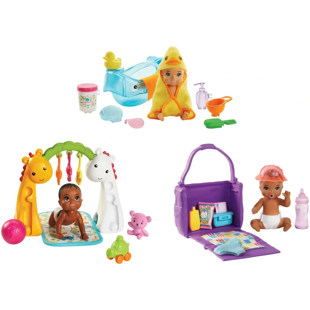 Barbie - Skipper Babysitter Babies with Accessories (Assorted)