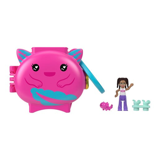 Polly Pocket - Pet Connects - Axolotl Playset