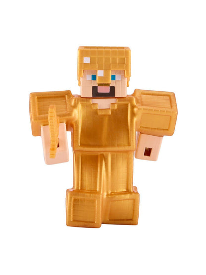 Goo Jit Zu - Minecraft - Stretchy Gold Armor Steve