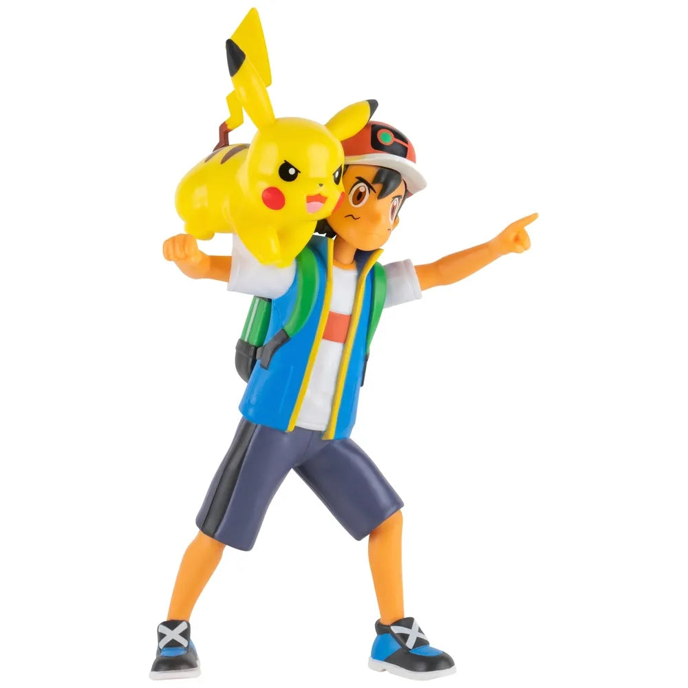 Pokemon - Battle Figure Set - Ash & Pikachu