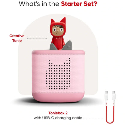 Toniebox 2 - Starter Set - Cloud Pink