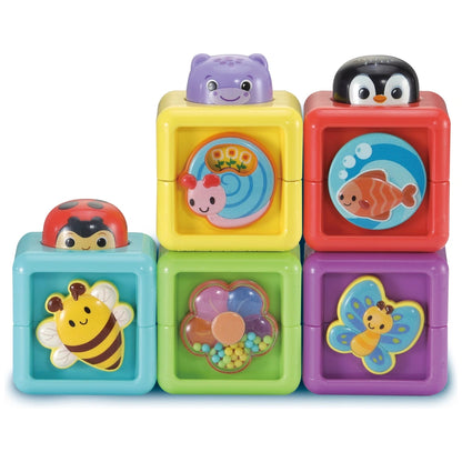 VTech - Baby Pop-a-Blocks Set