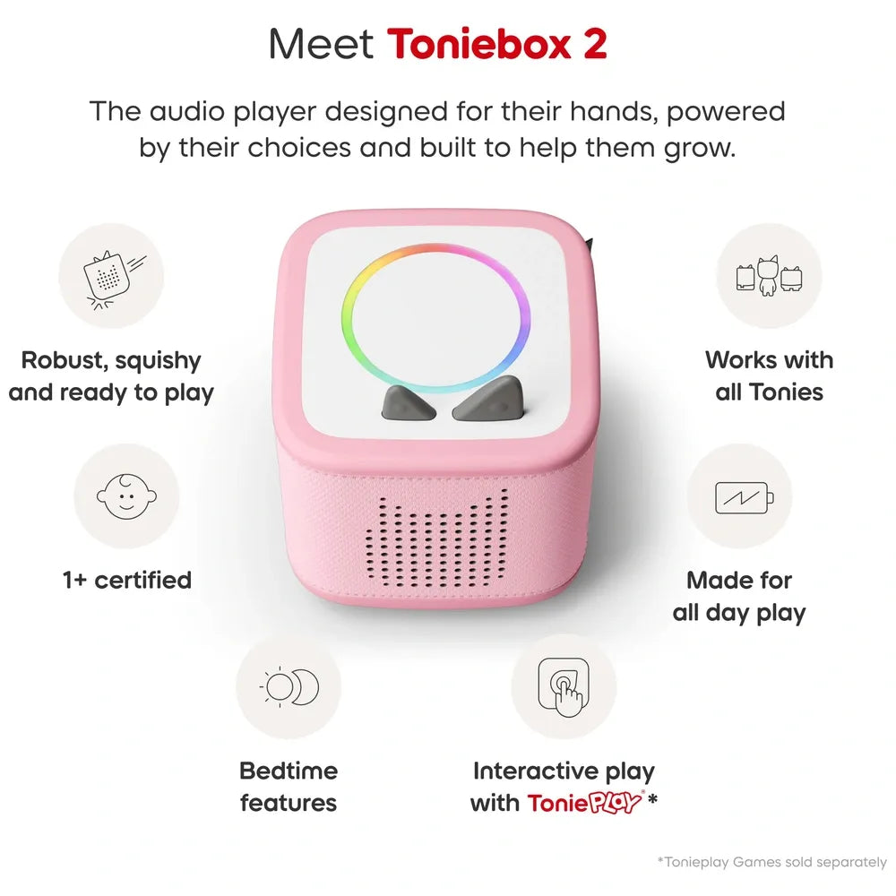 Toniebox 2 - Starter Set - Cloud Pink