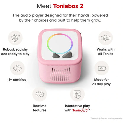 Toniebox 2 - Starter Set - Cloud Pink