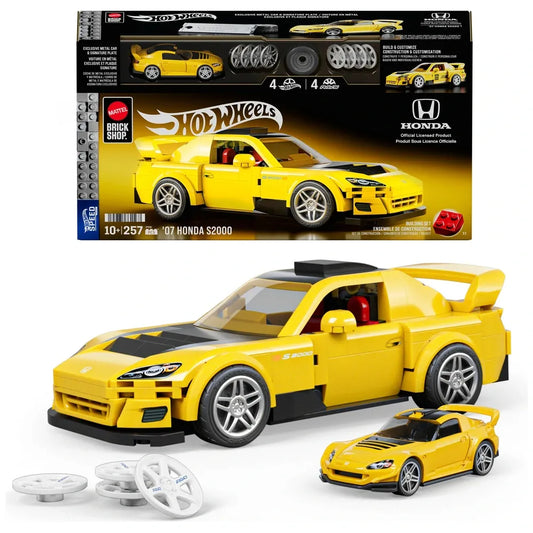 Mattel Brick Shop - Hot Wheels - 07 Honda S2000