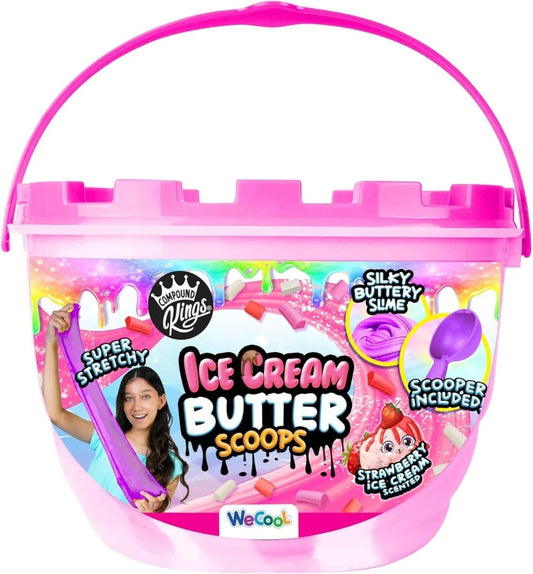 Butter Cloudz - Swirls Large Strawberry Patch