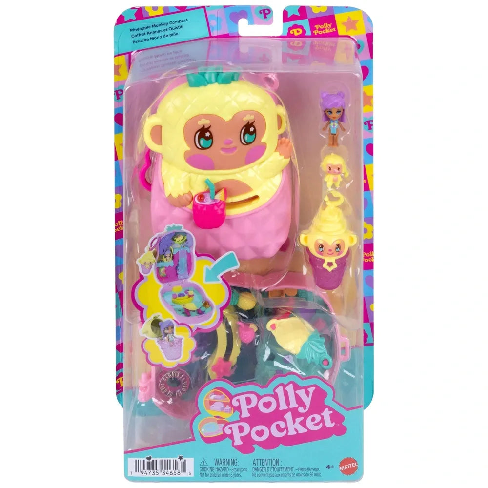Polly Pocket - Pineapple Monkey Compact