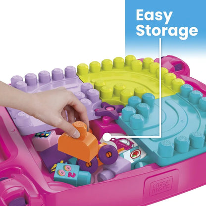 Fisher-Price - Mega Bloks - Build & Learn Table - Pink