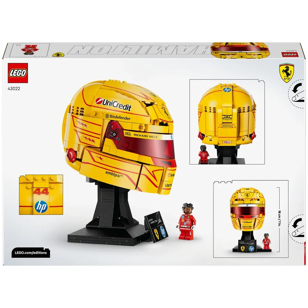 LEGO Editions - Scuderia Ferrari HP Lewis Hamilton Helmet (43022)