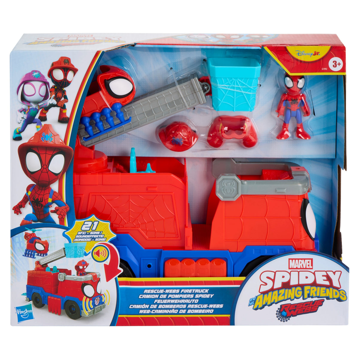Spidey & His Amazing Friends - Rescue Web Fire Truck