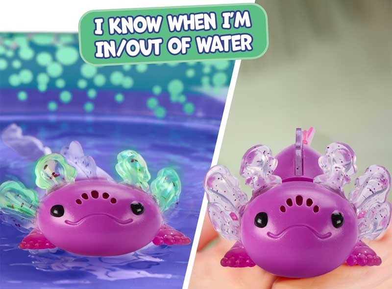 Fingerlings - Baby Axolotl Interactive Pet - Pink
