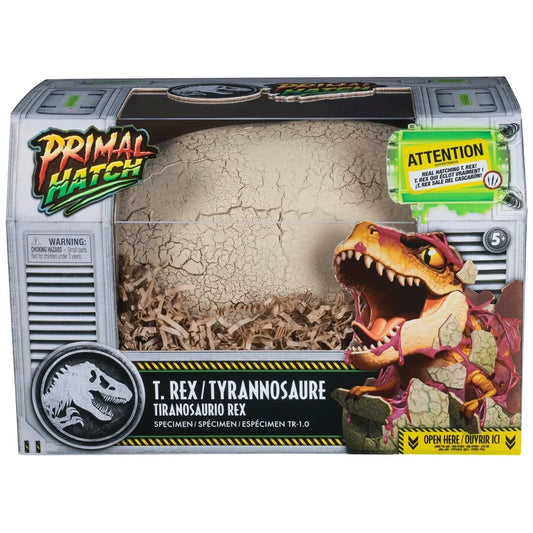 Jurassic World - Primal Hatch - Interactive Hatching Dinosaur T-Rex