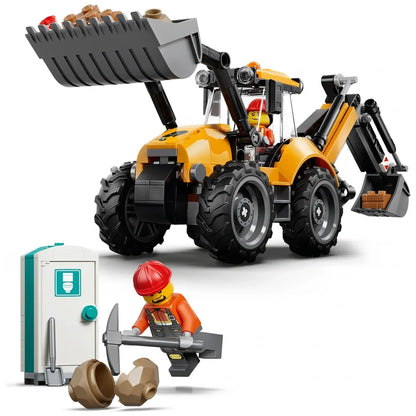 LEGO City - Yellow Backhoe Loader (60480)