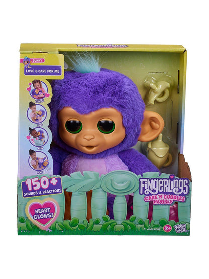 Fingerlings - Care 'n' Cuddles Interactive Baby Monkey