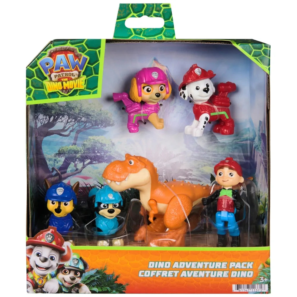 Paw Patrol - Dino Adventure Figures - 6 Pack